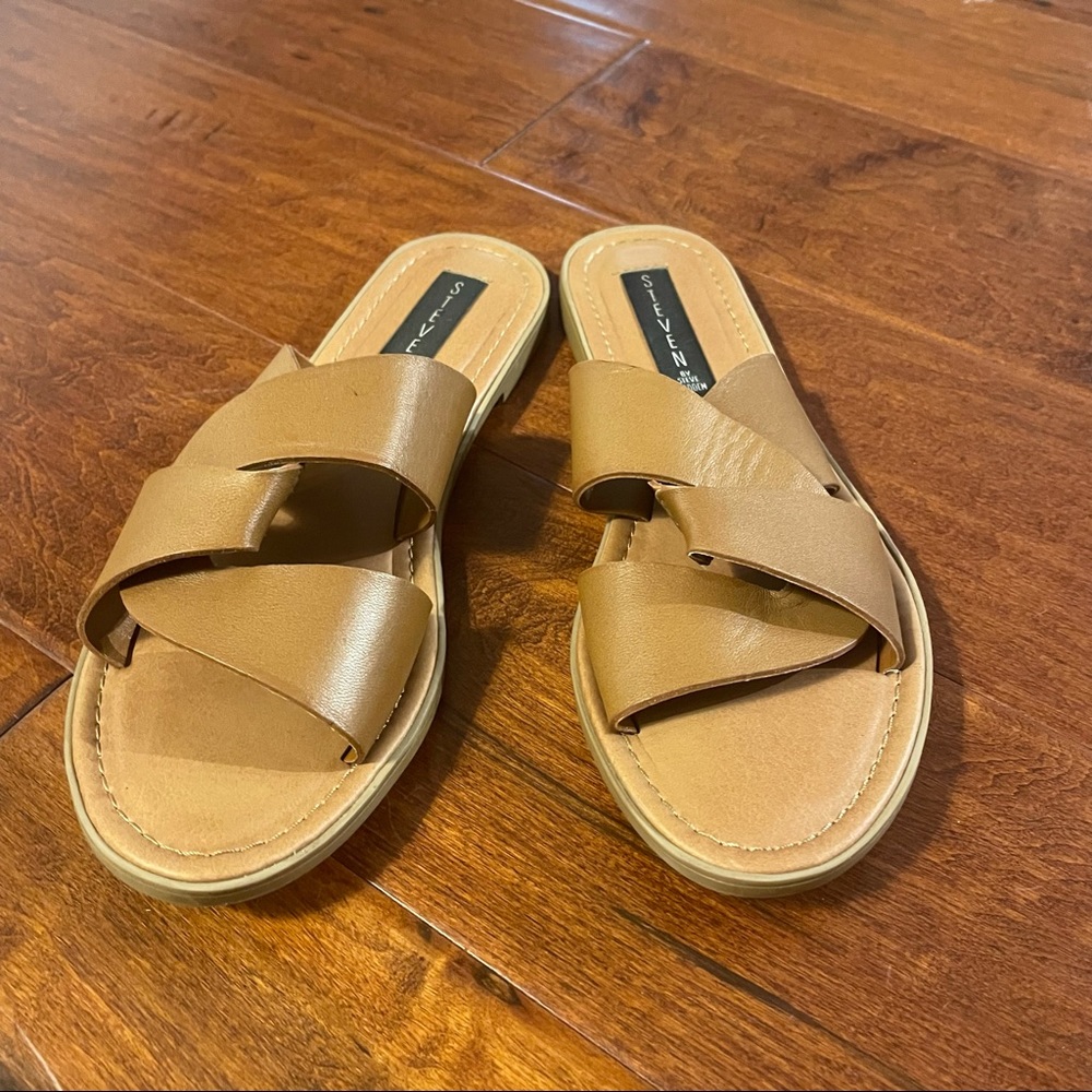 Steven By Steve Madden Leather Slides - image 4